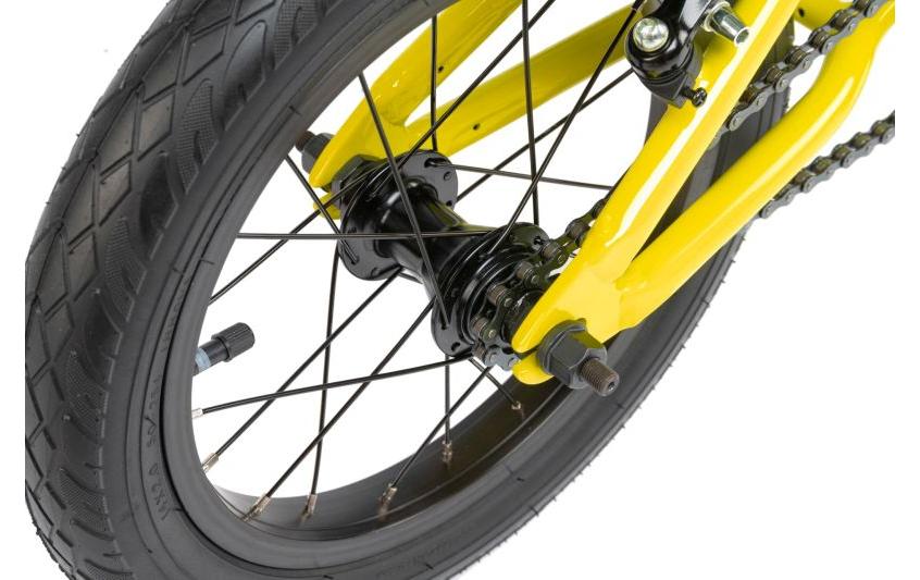 Radio REVO Fahrrad – Ø 14" – ab 2 Jahren – Stahl, gelb