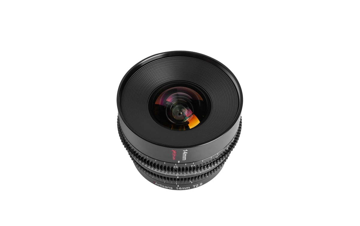 7Artisans C802B L-Mount Weitwinkelobjektiv – 14 mm, T/2,9 – für Leica, Panasonic, Sigma