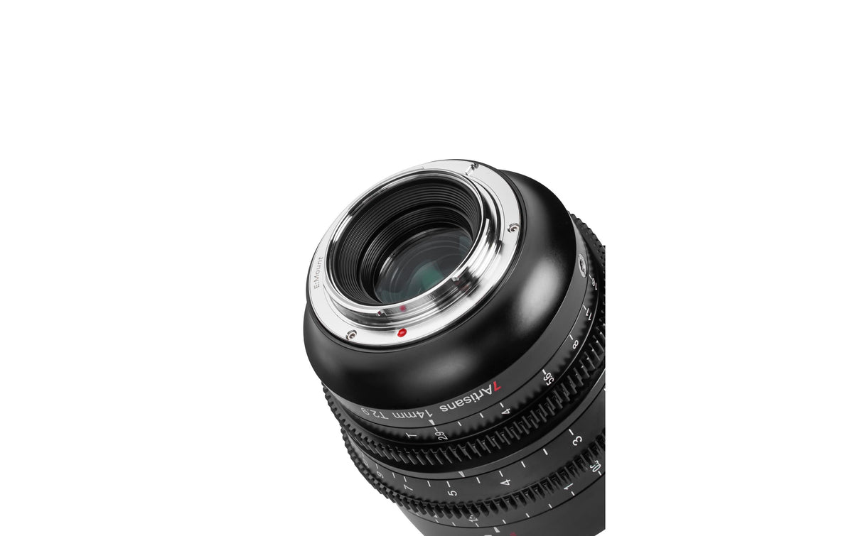 7Artisans C802B L-Mount Weitwinkelobjektiv – 14 mm, T/2,9 – für Leica, Panasonic, Sigma