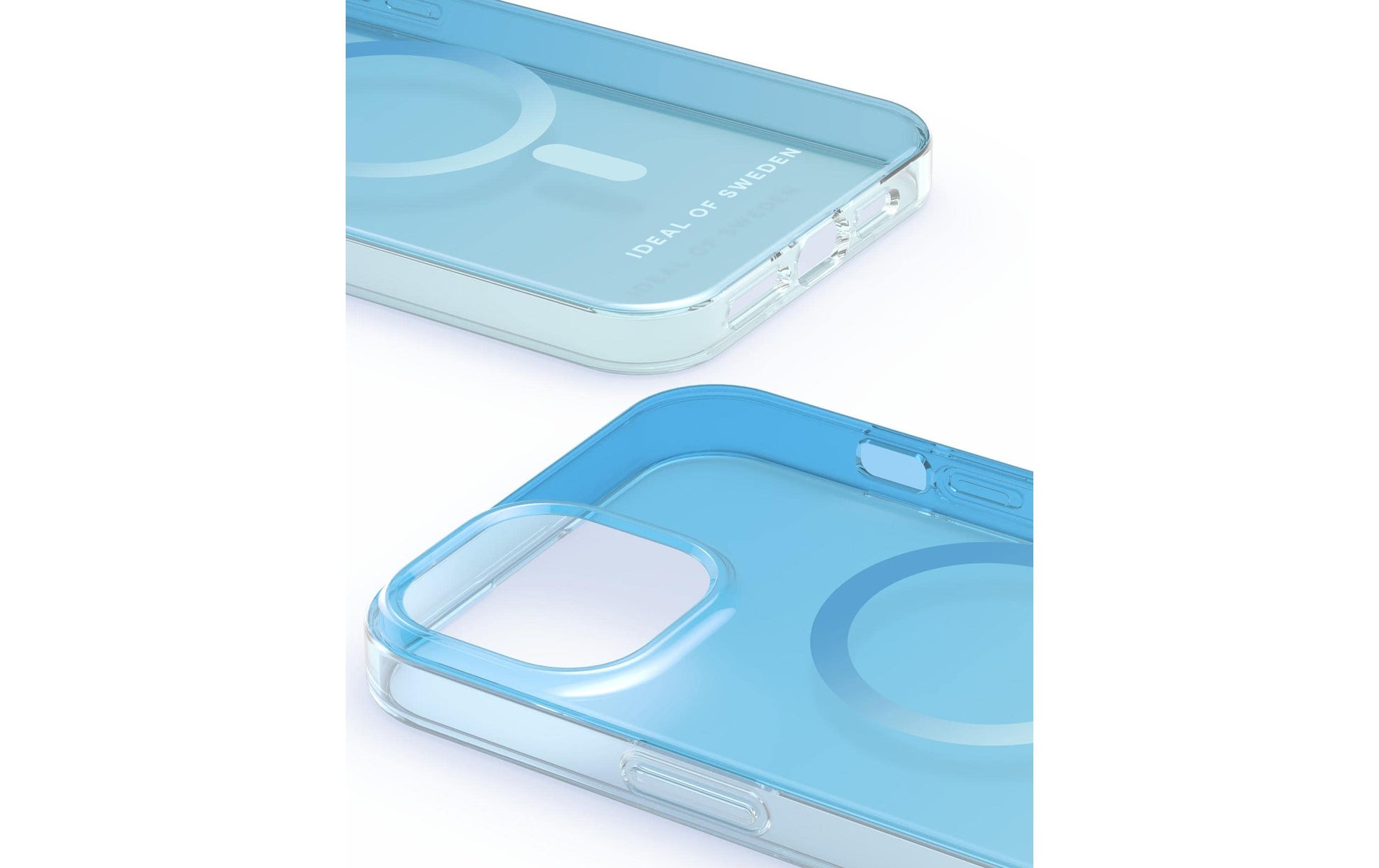 iDeal of Sweden Clear Case Backcover – für Apple iPhone 15, MagSafe, PC, Hellblau, bis 1,8 m Sturzsicher