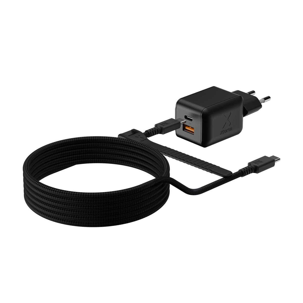 Xtorm XECNG701 USB-Ladegerät 70 W – USB-C×1, USB-A×1 – PD, QC 3.0, GaN