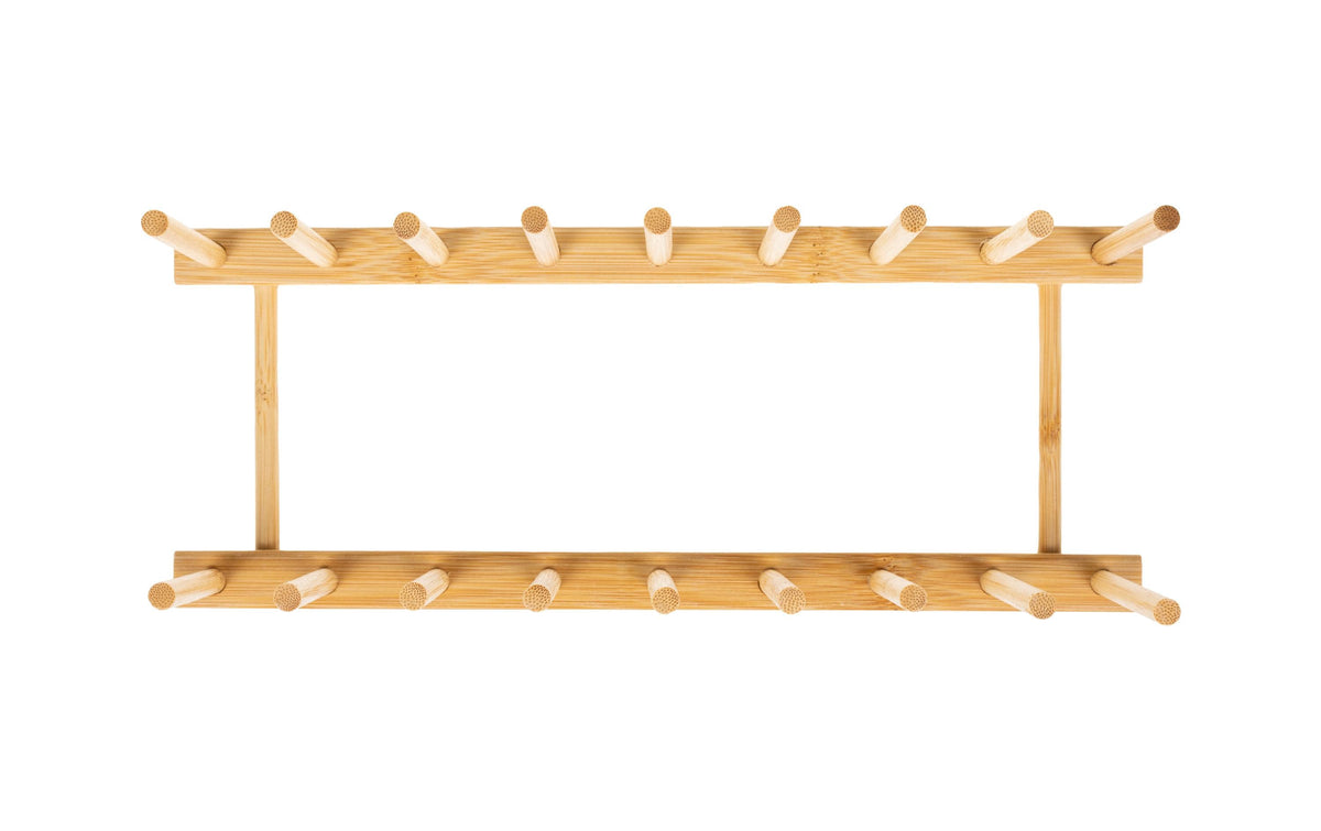 Furber. Furber – Teller-/Deckelhalter, 34 × 12 × 12 cm, Bambus, Braun