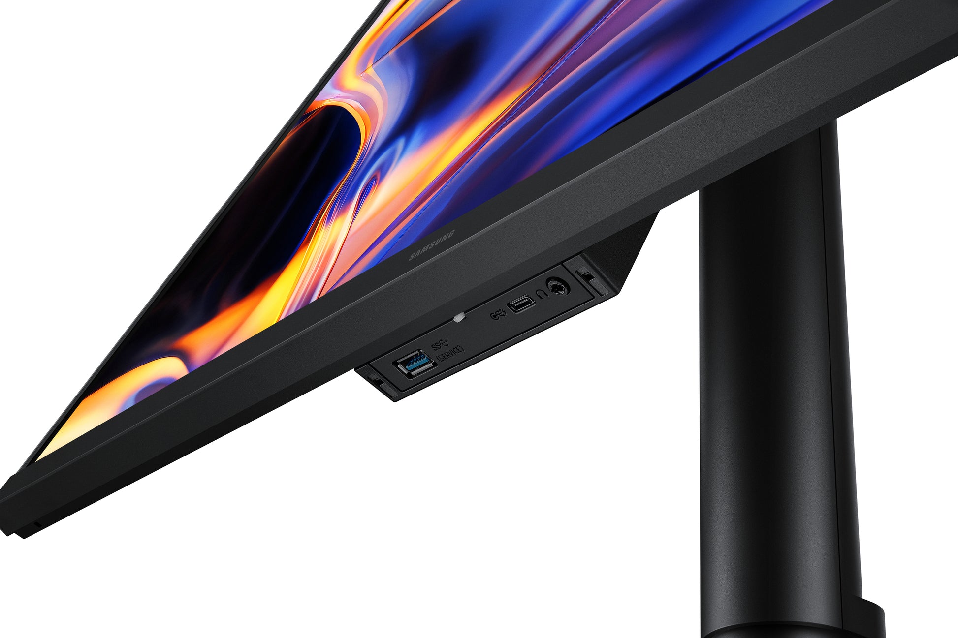 Samsung S80Hf – 27", 5120 × 2880, IPS, USB‑C 90 W, KVM, LAN, HDR10