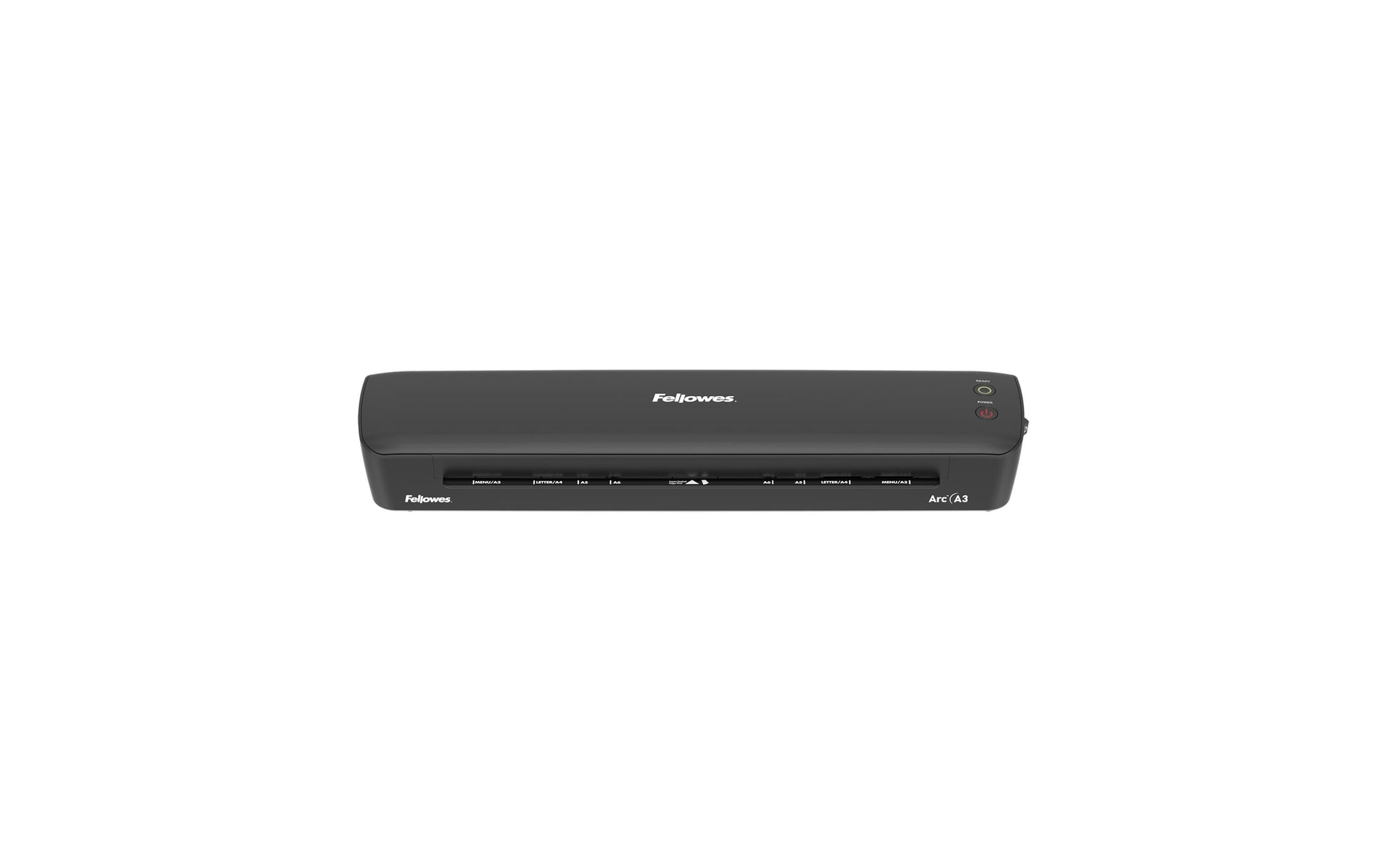 Fellowes Arc Laminiergerät A3 – Heisslaminator, bis 80 µm, 2 Rollen, 300 mm/min, schwarz