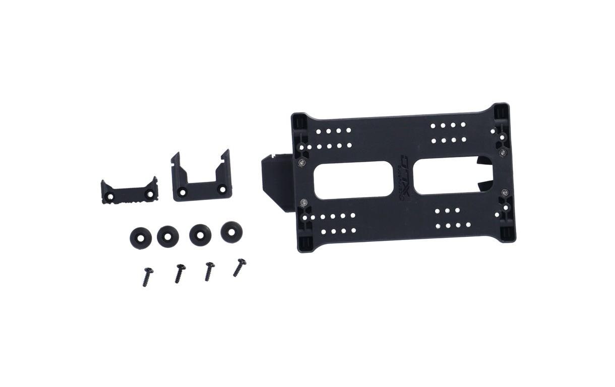 XLC Adapterplatte BA-X20 – für Carry More Serie I/II – 130×260 mm – 286 g – schwarz, Kunststoff