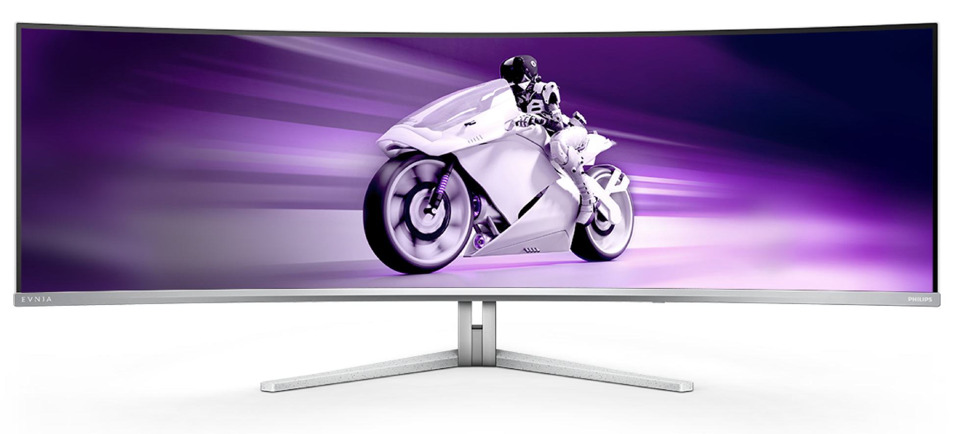 Philips Evnia 49M2C8900/00 – 48,9" Curved, 5120 × 1440 (DQHD), OLED, 240 Hz, USB-C 90 W, KVM, DisplayHDR 400