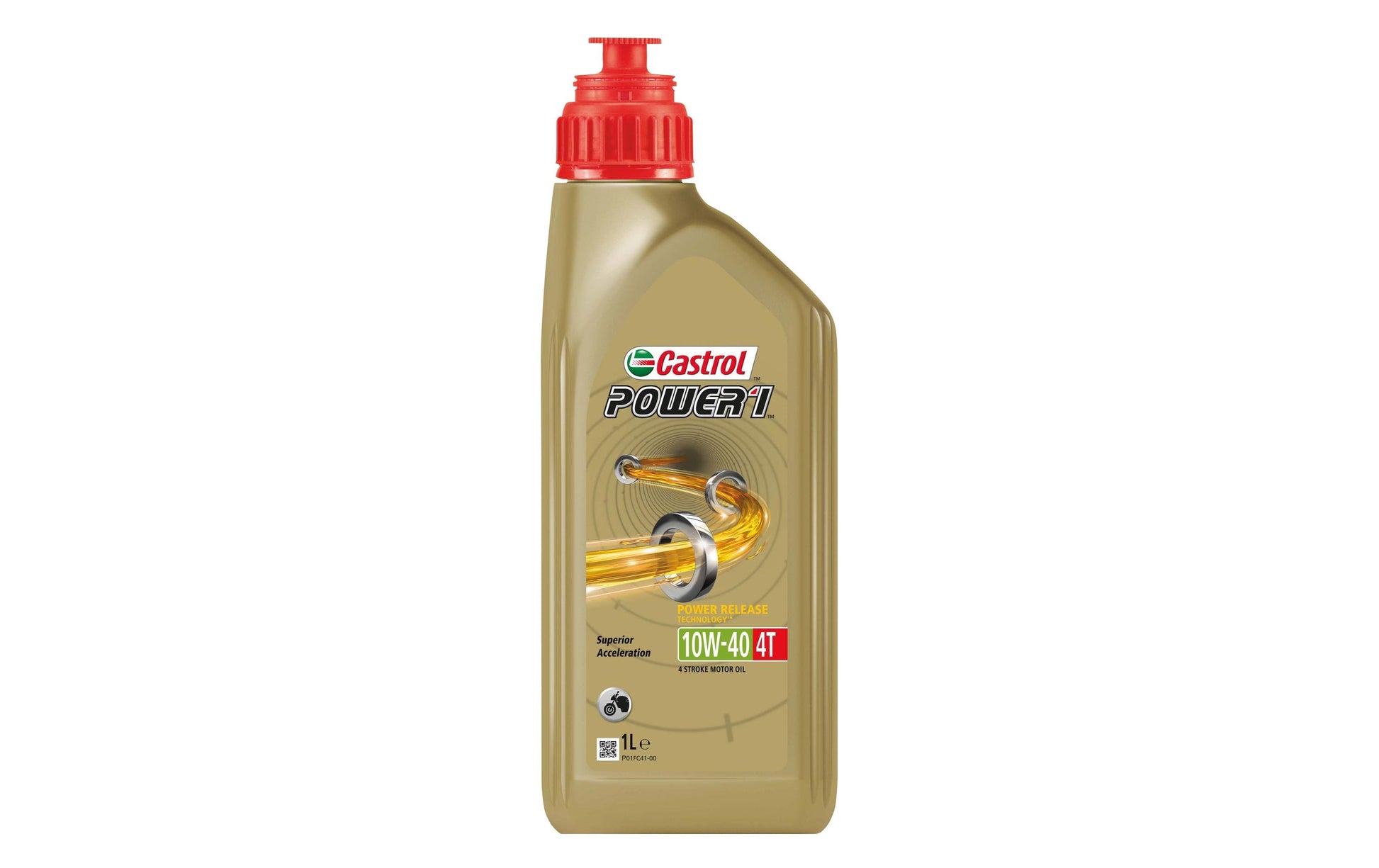 Castrol Power1 Motoröl 4-Takt 10W-40 – für Motorrad – 1 l