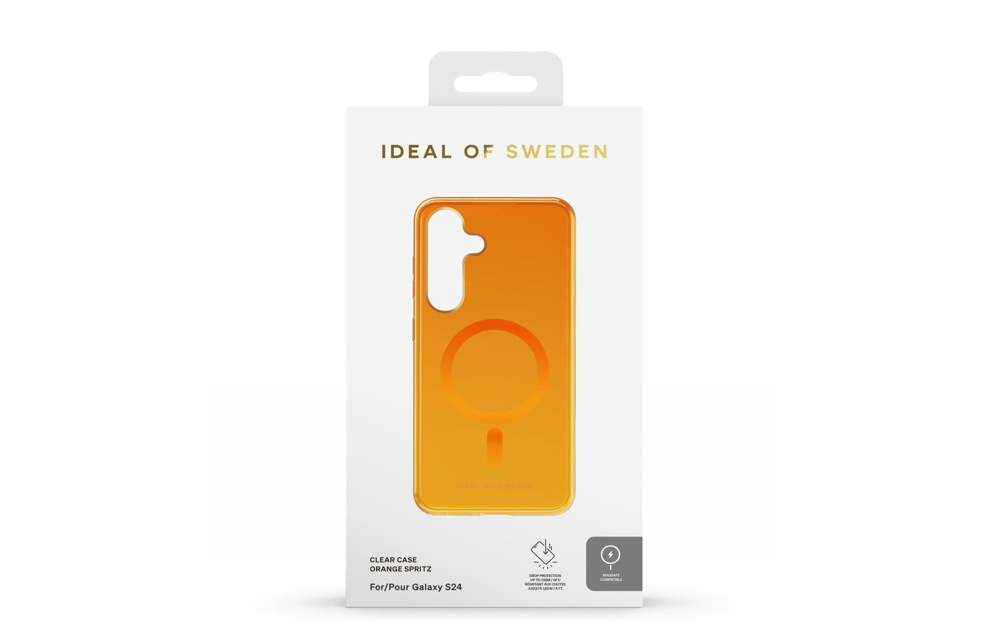 Ideal of Sweden – Backcover – für Samsung Galaxy S24 – orange – PC – MagSafe-kompatibel