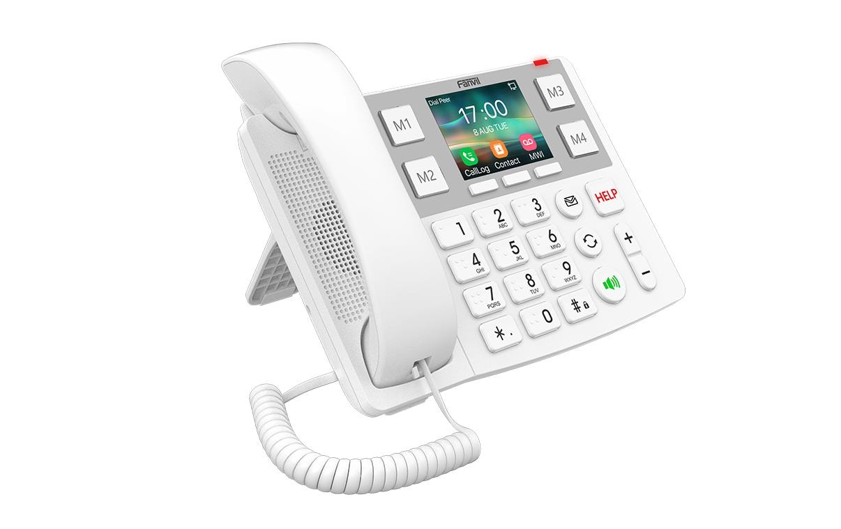 Fanvil X305 – IP-Telefon, 2 SIP-Konten, PoE, WLAN, Bluetooth