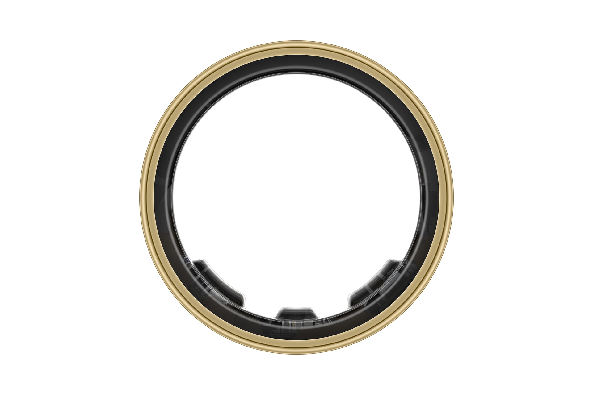 Samsung Galaxy Ring – Titan Gold, Ringgrösse 14, 100 m, für Android