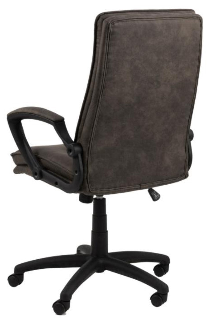 Actona AC Design Bürostuhl Brad – Anthrazit, Mikrofaser