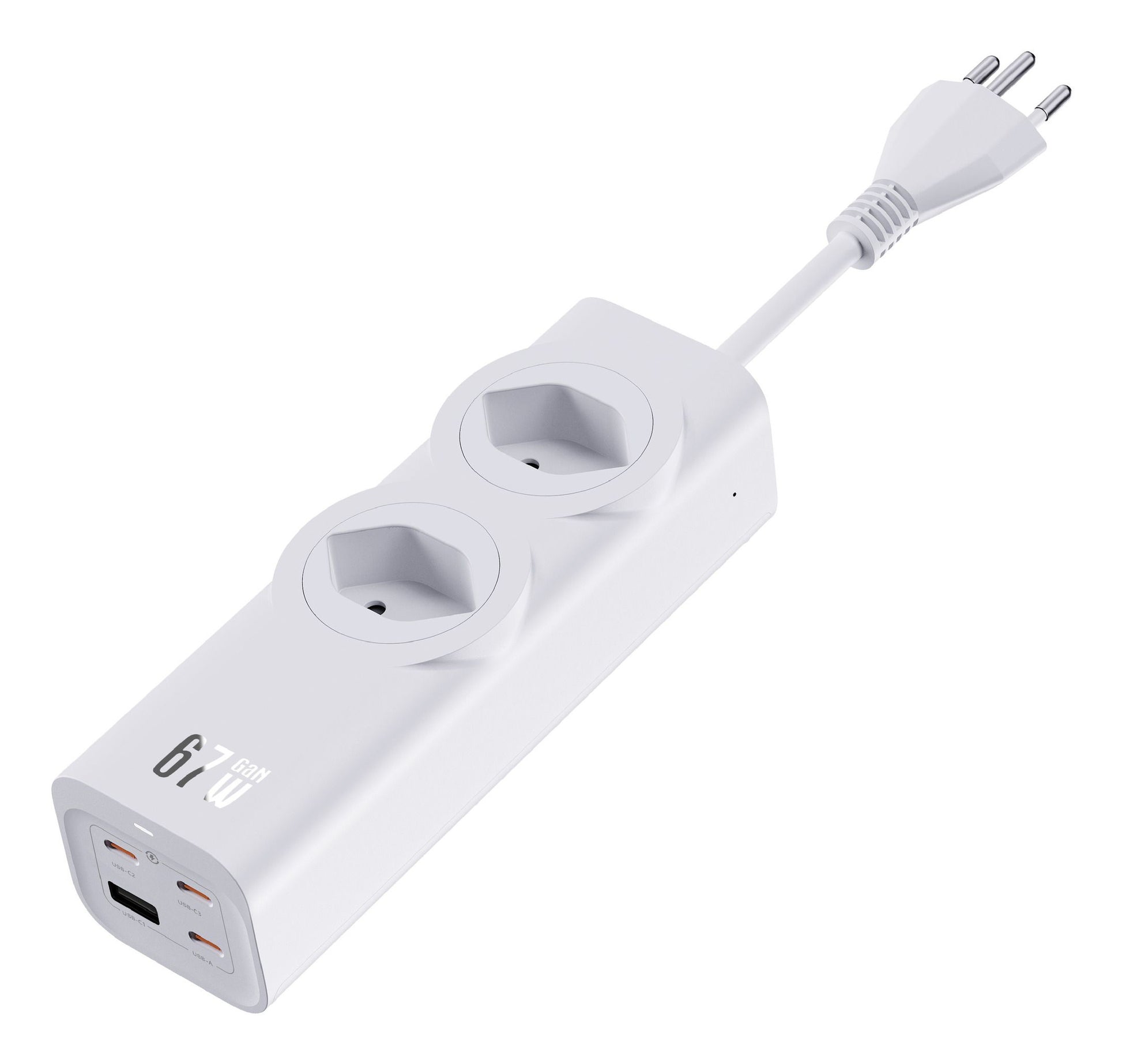 M. Schönenberger 24.21367WS Ladestation – 2300 W, 3× USB-C + 1× Micro-USB, PD, QC – für USB-Geräte