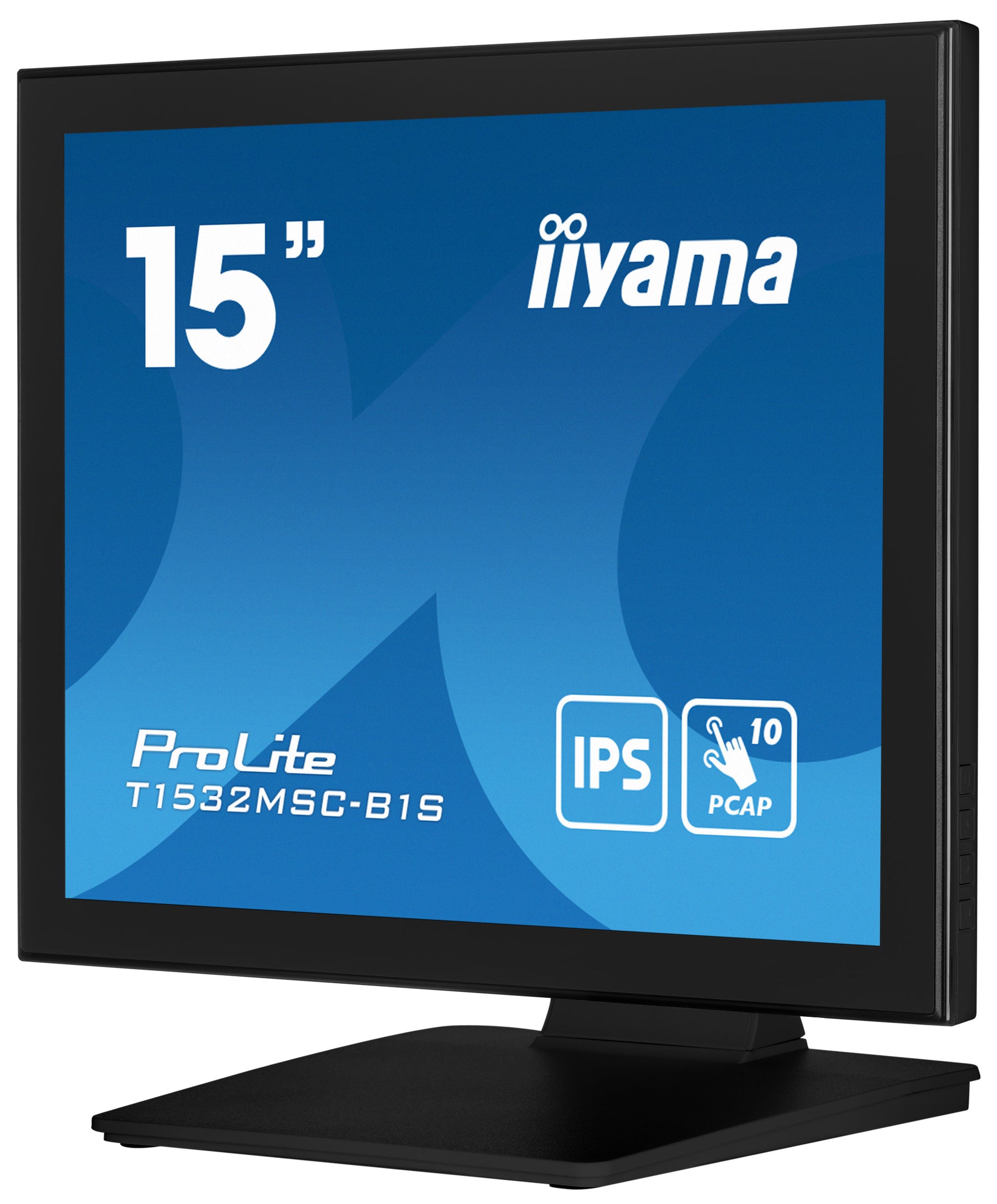 iiyama 15" XGA PCAP 10-Finger-Touch – HDMI, DisplayPort, Randlos, 330 cd/m²