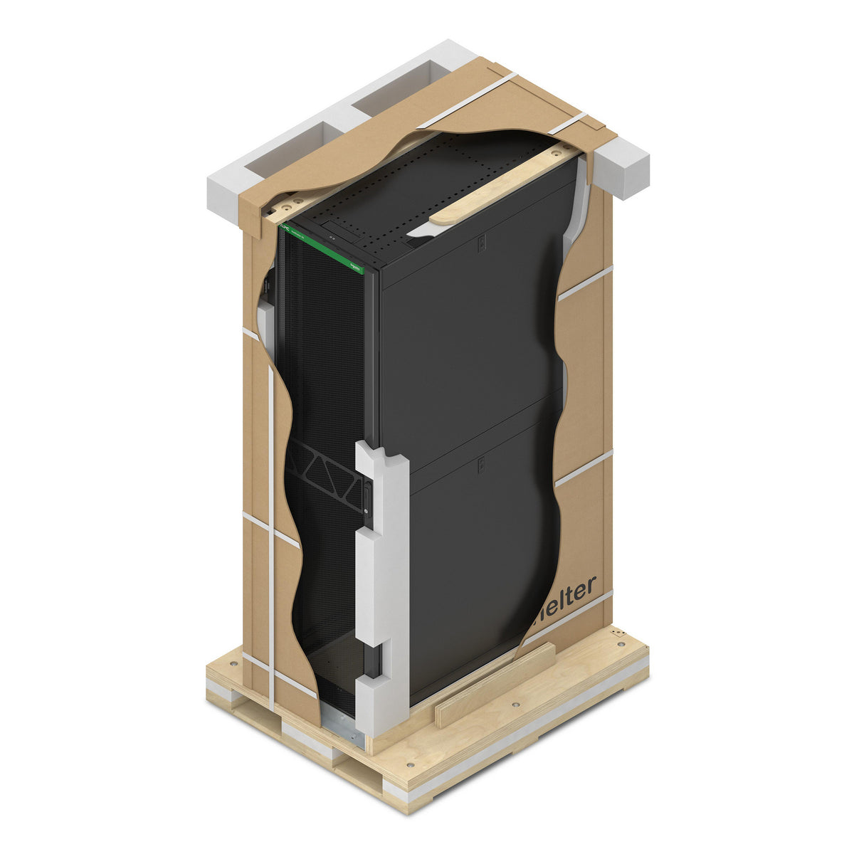 APC NetShelter SX – 19" Netzwerkschrank 48U, 600 × 1200 × 2258 mm, schwarz