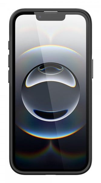 nevox StyleShell Invisio MS Backcover – für Apple iPhone 16e, MagSafe, PU+TPU, schwarz, schmutzabweisend