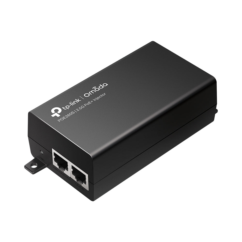 TP-Link Omada POE260S PoE Midspan – 30 W, IEEE 802.3af/at, 1× Ein-/Ausgang (2,5G)