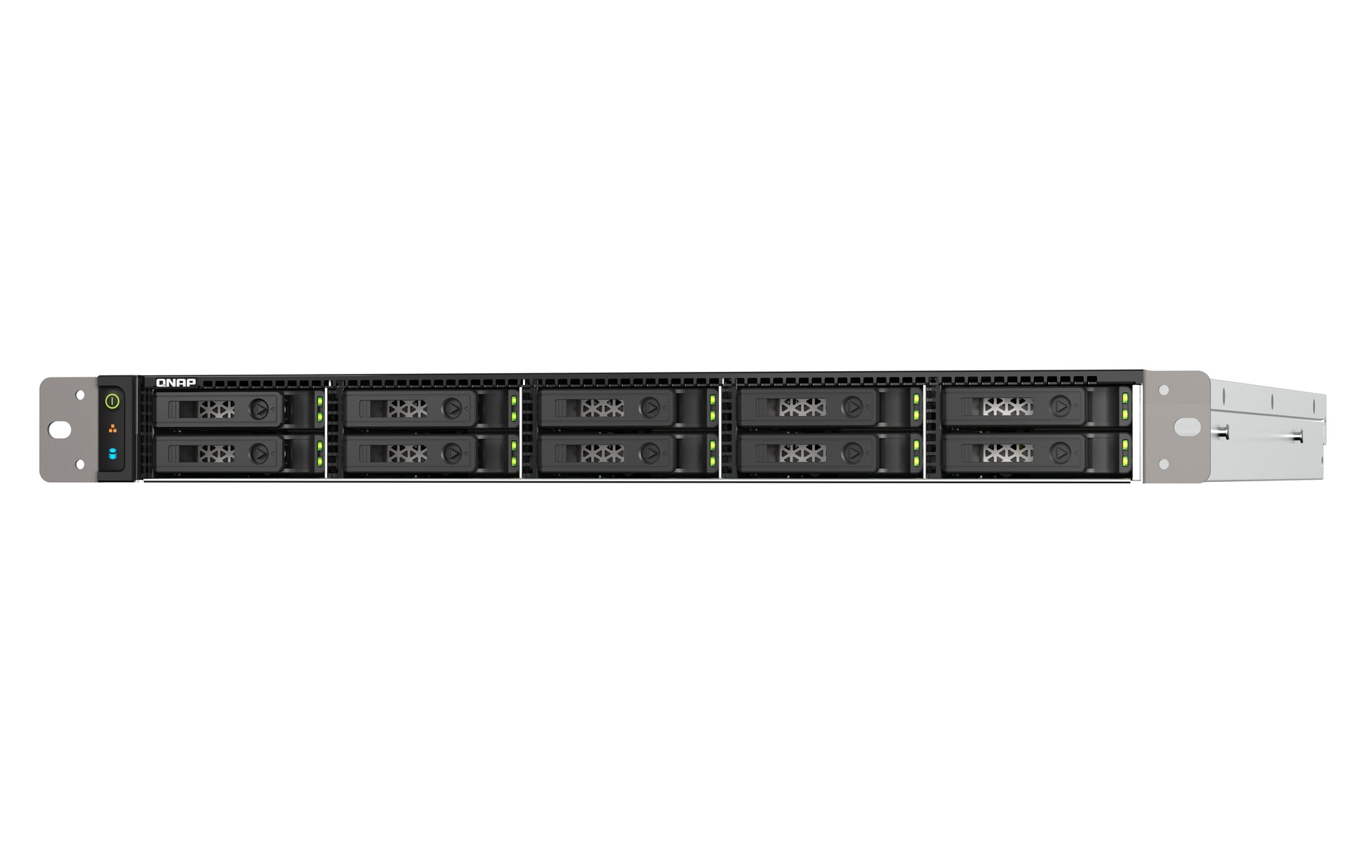QNAP TS-H1090FU-7302P-128G – 10-Bay 1U Rackmount NAS, AMD EPYC 7302P 16-Kern