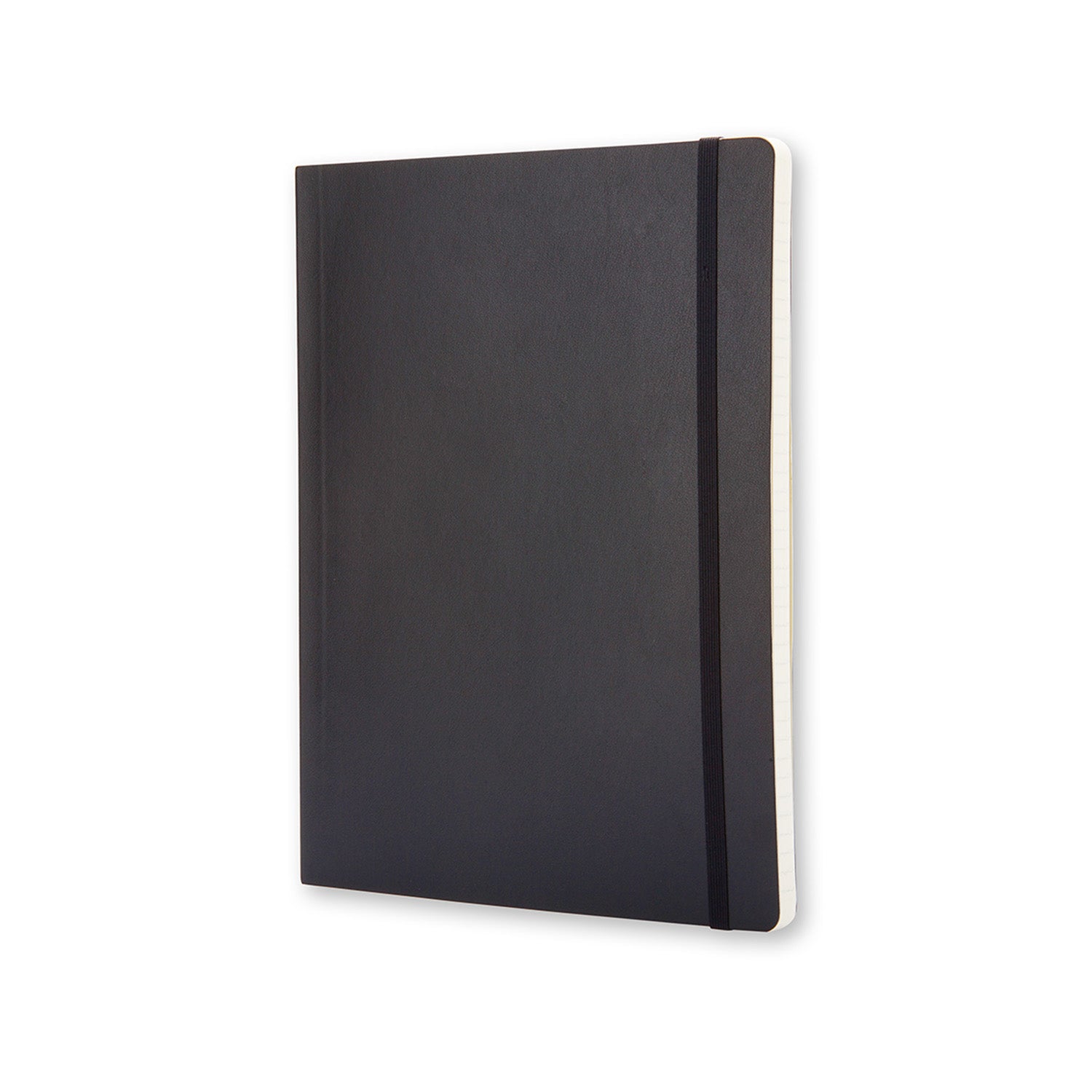 Moleskine Notizbuch, 190 × 250 mm, liniert, Leimbindung, Softcover, 192 Seiten, 70 g/m² – schwarz