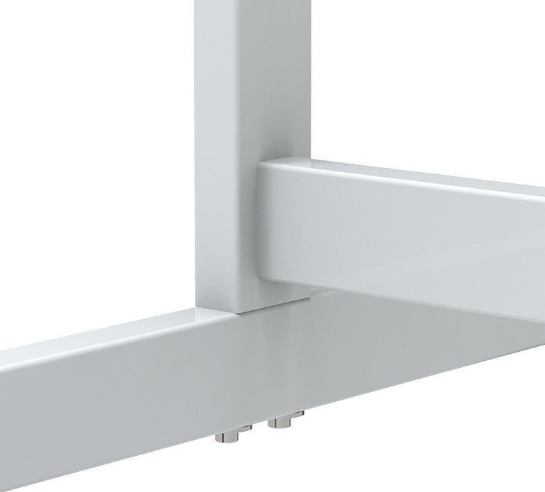 MAUL Whiteboard – 150 × 100 cm, lackierter Stahl, magnetisch, Alu-Rahmen, mit Ständer, drehbar