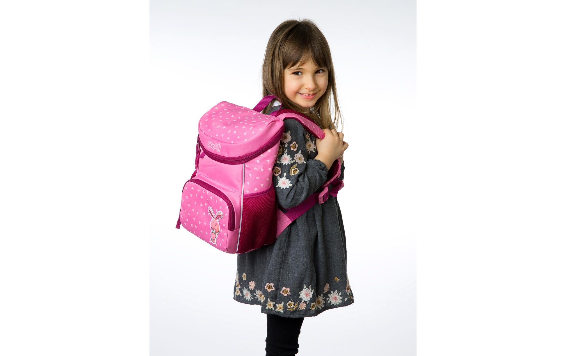 Scooli Bella Bunny – Kindergartenrucksack, 8 l, 20×29×13 cm