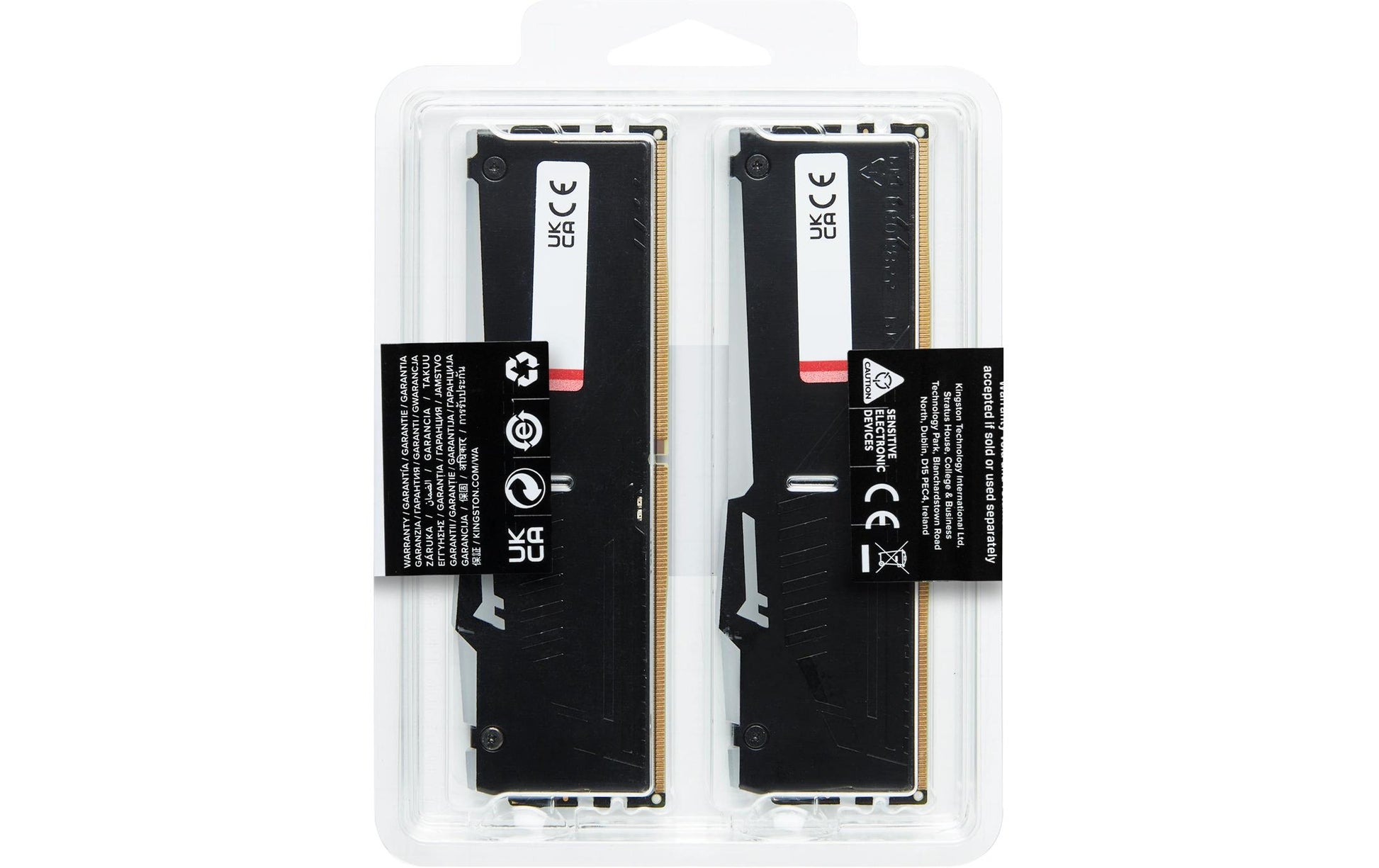 Kingston Technology Kingston FURY Beast – 32 GB (2×16 GB) DDR5-6000 CL30, 288-poliger DIMM, RGB, EXPO