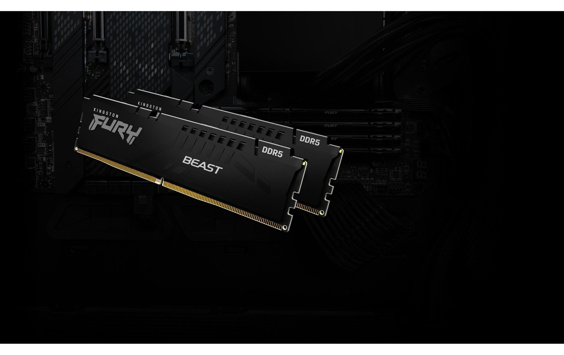 Kingston Technology Kingston FURY Beast KF560C30BBEK2-32 – 32 GB DDR5 6000 MT/s, 2×16 GB, 288-poliger DIMM, CL30, für PC