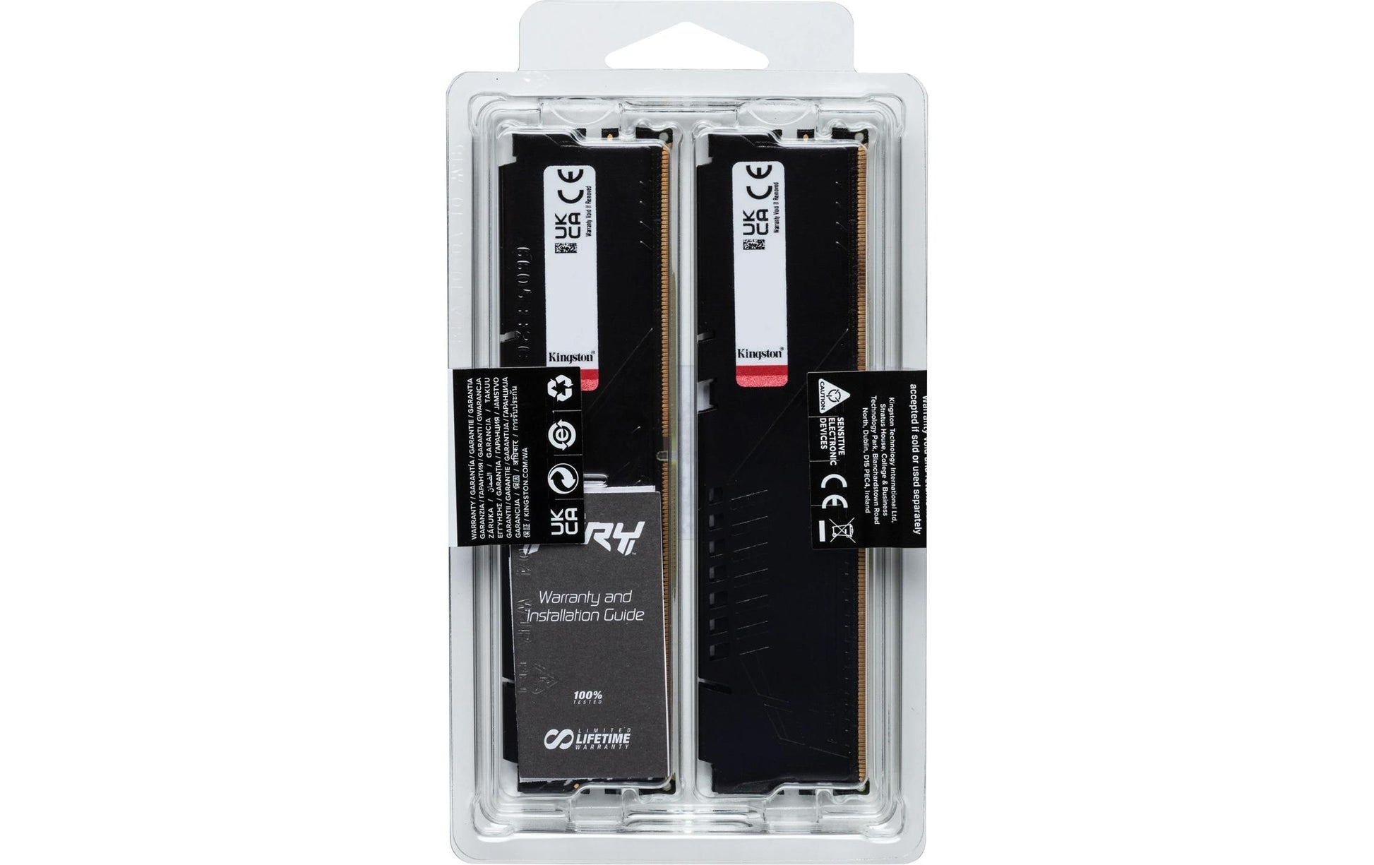 Kingston Technology Kingston FURY Beast KF560C30BBEK2-32 – 32 GB DDR5 6000 MT/s, 2×16 GB, 288-poliger DIMM, CL30, für PC