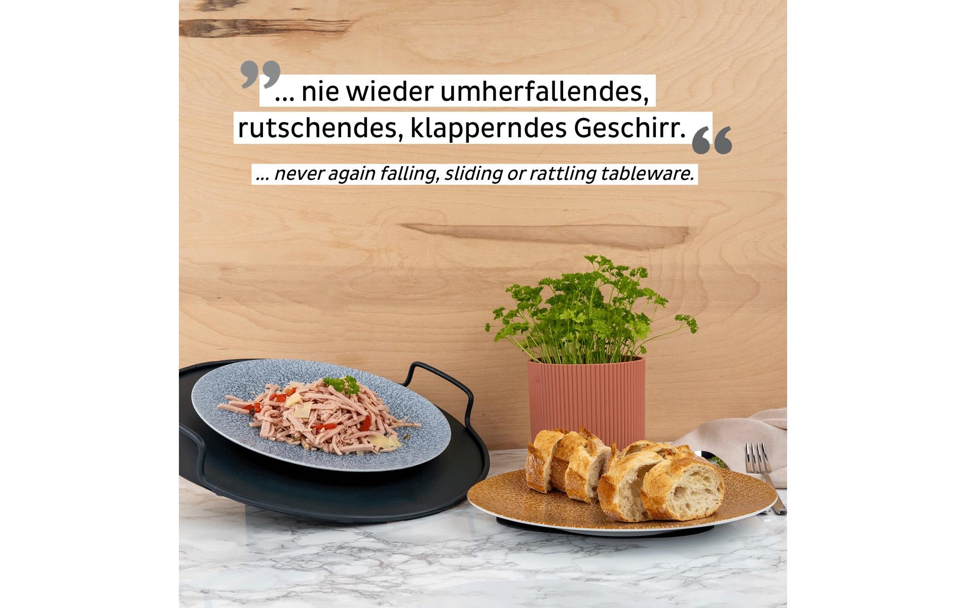 Silwy S0ST-1321-2-A Essteller – Porzellan, Apricot, stapelbar, 2 Stück