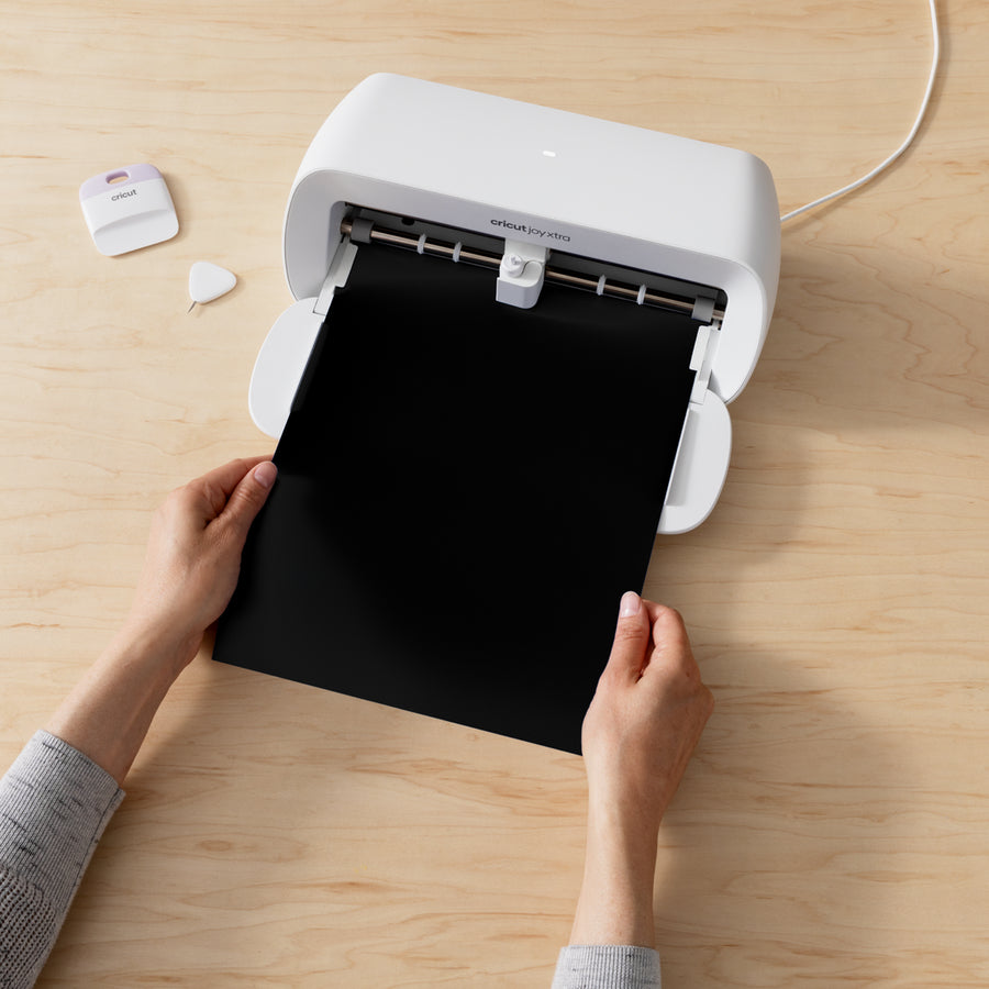 Cricut Vinylfolie matt – schwarz – 24,1 × 91,4 cm – für JOY Xtra Schneideplotter