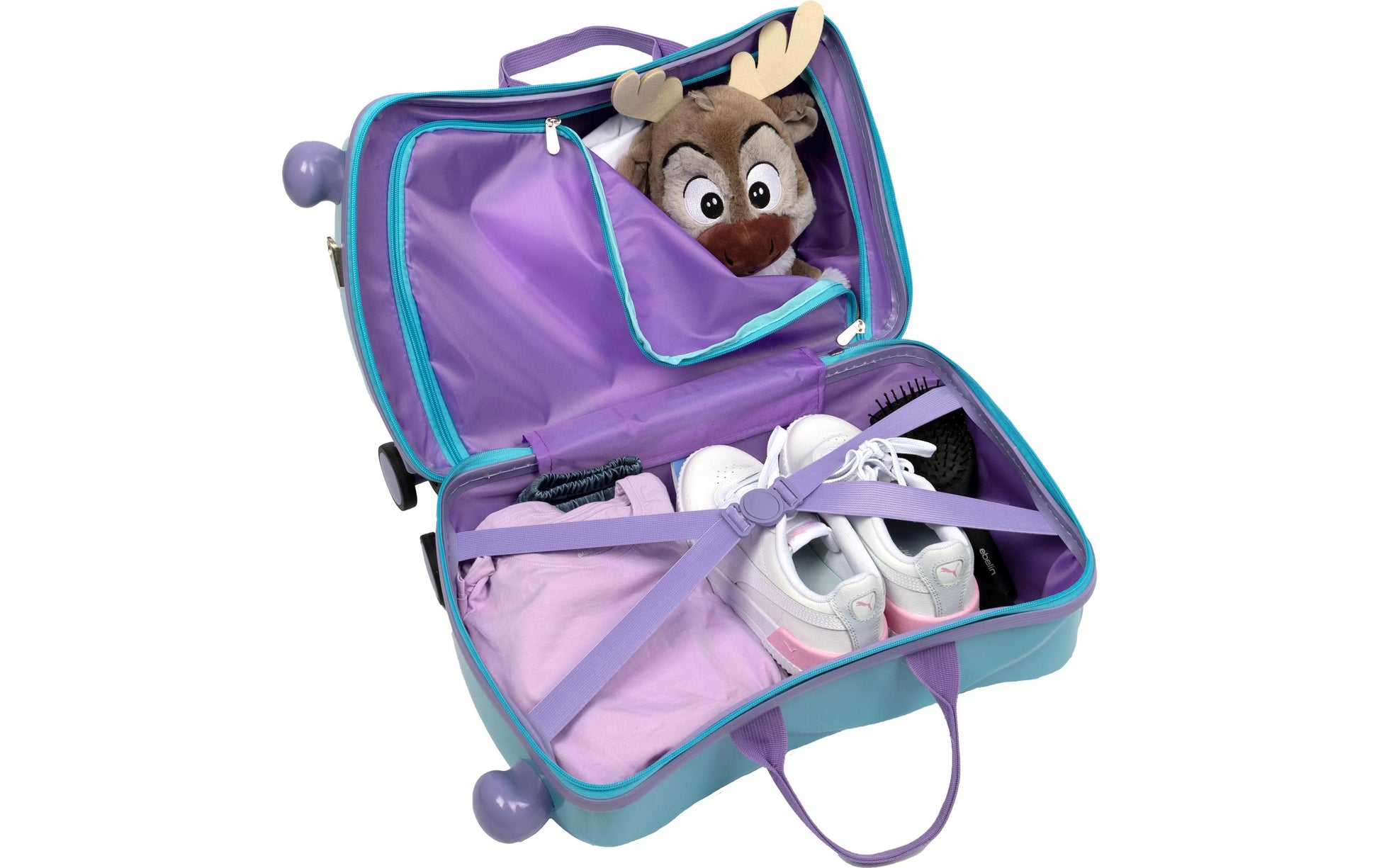 Undercover Ride-on-Kindertrolley – 4 Rollen, Frozen, 42 × 33 × 21 cm