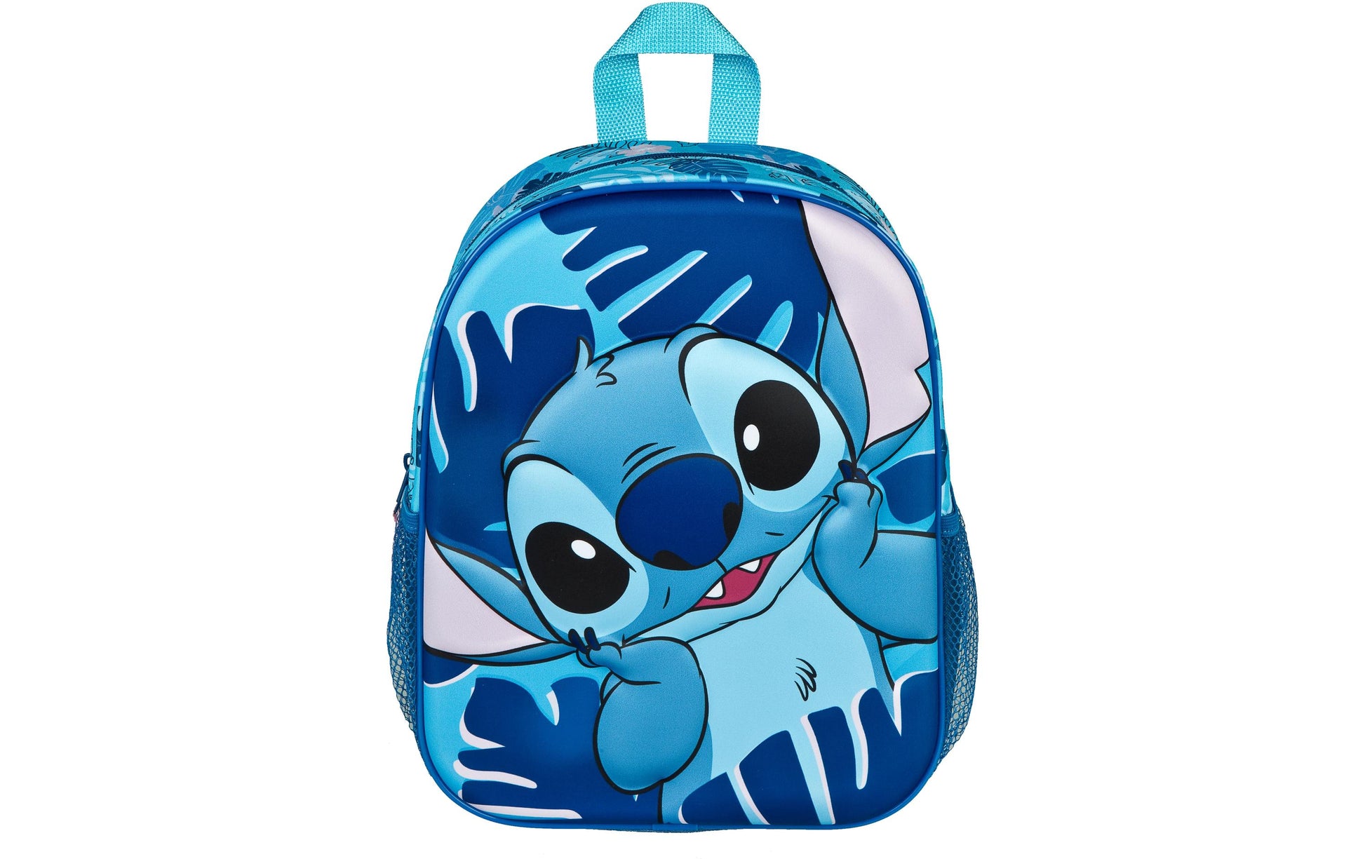 Scooli Kindergartenrucksack 3D Lilo & Stitch – 7 l, Gepolsterte Schultergurte – Blau/Rosa, 270 × 330 × 100 mm