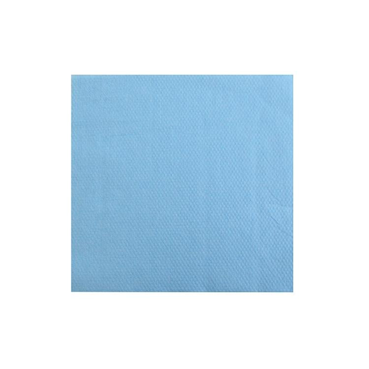 Schutzlaken – Zellstoff/Polyethylen, 2-lagig, 39 × 40 cm, blau, 100 Stk.