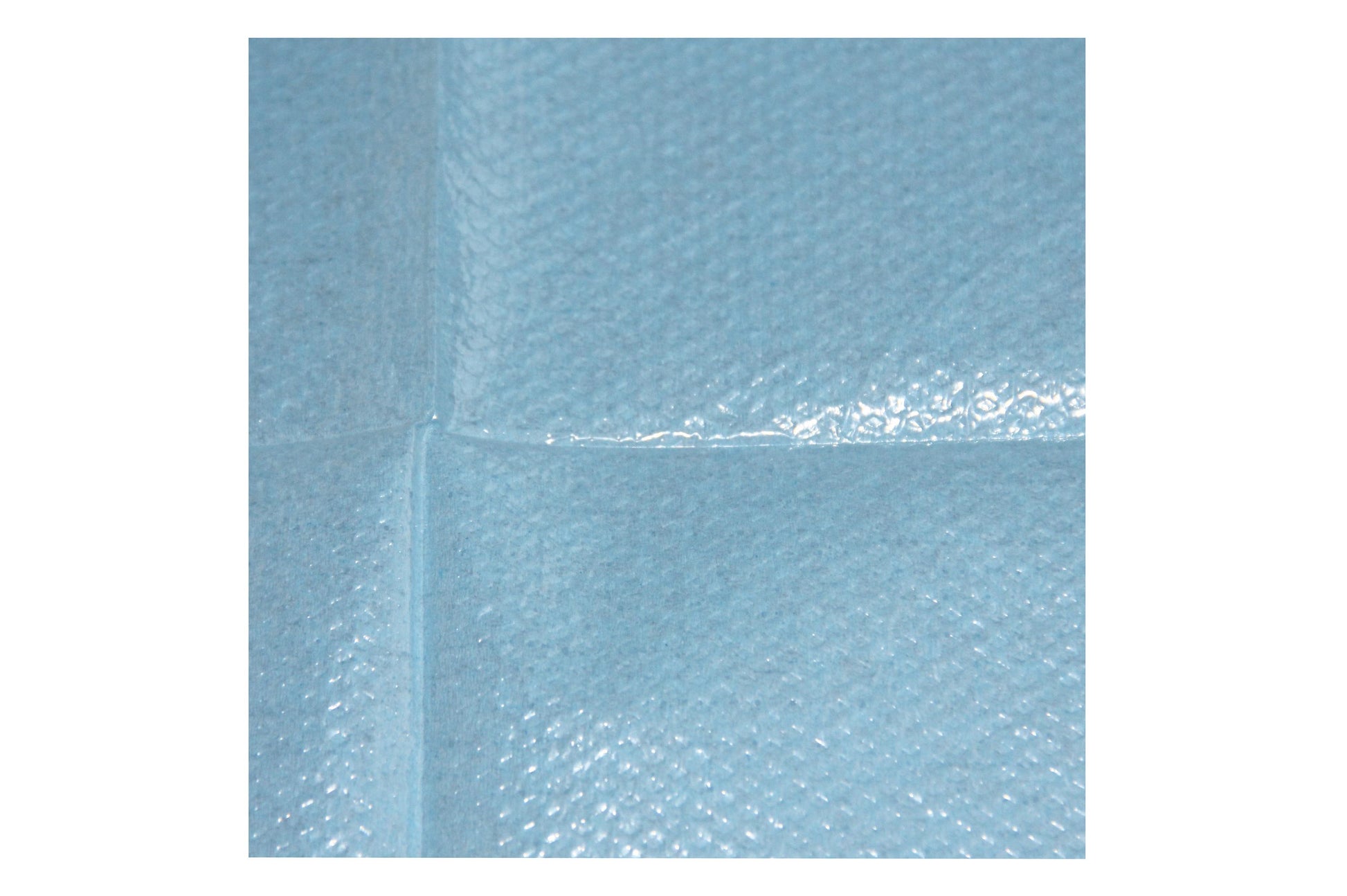 Schutzlaken – Zellstoff/Polyethylen, 2-lagig, 39 × 40 cm, blau, 100 Stk.