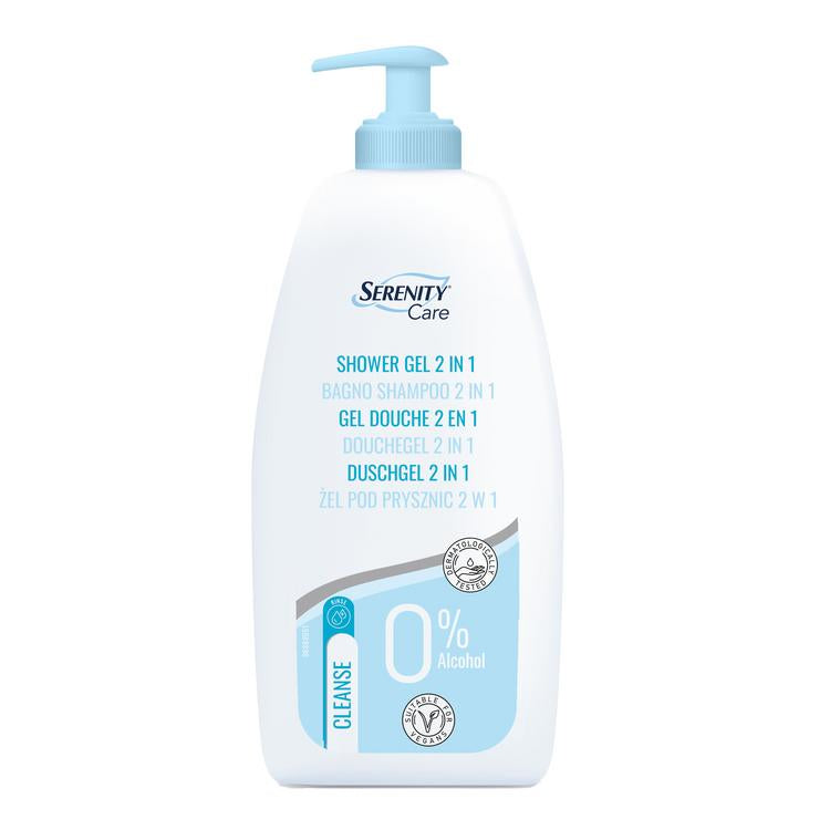 Serenity-care Serenity Care Duschgel – 2-in-1, Körper und Haare – 500 ml