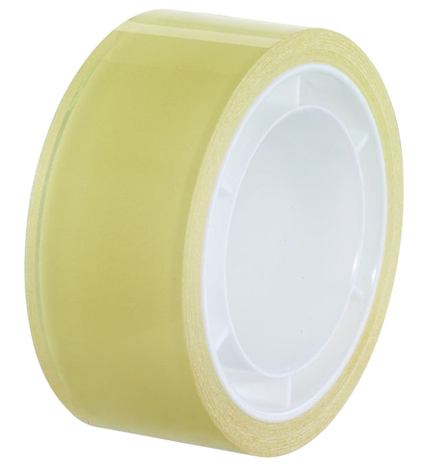 tesafilm Klebefilm klar – 19 mm × 10 m, transparent, PP, UV-beständig, 8 Stück