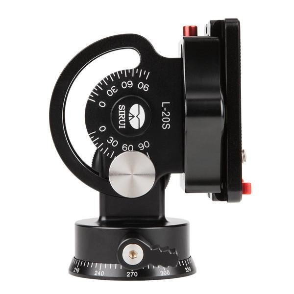 Sirui L-20S Neigekopf – 25 kg, 103 mm, 440 g, 3/8" Gewinde, 1/4" Wechselplatte – für 3/8"-Gewindestative