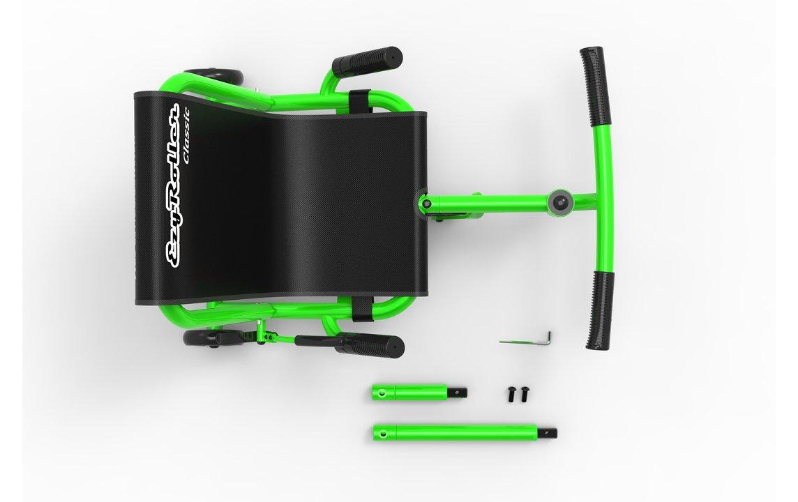 EzyRoller Aufsitz-Go-Kart – Drücken, 3 Räder – 43 × 35 × 67 cm – ab 4 J. – Stahl, Kunststoff – Schwarz/Grün