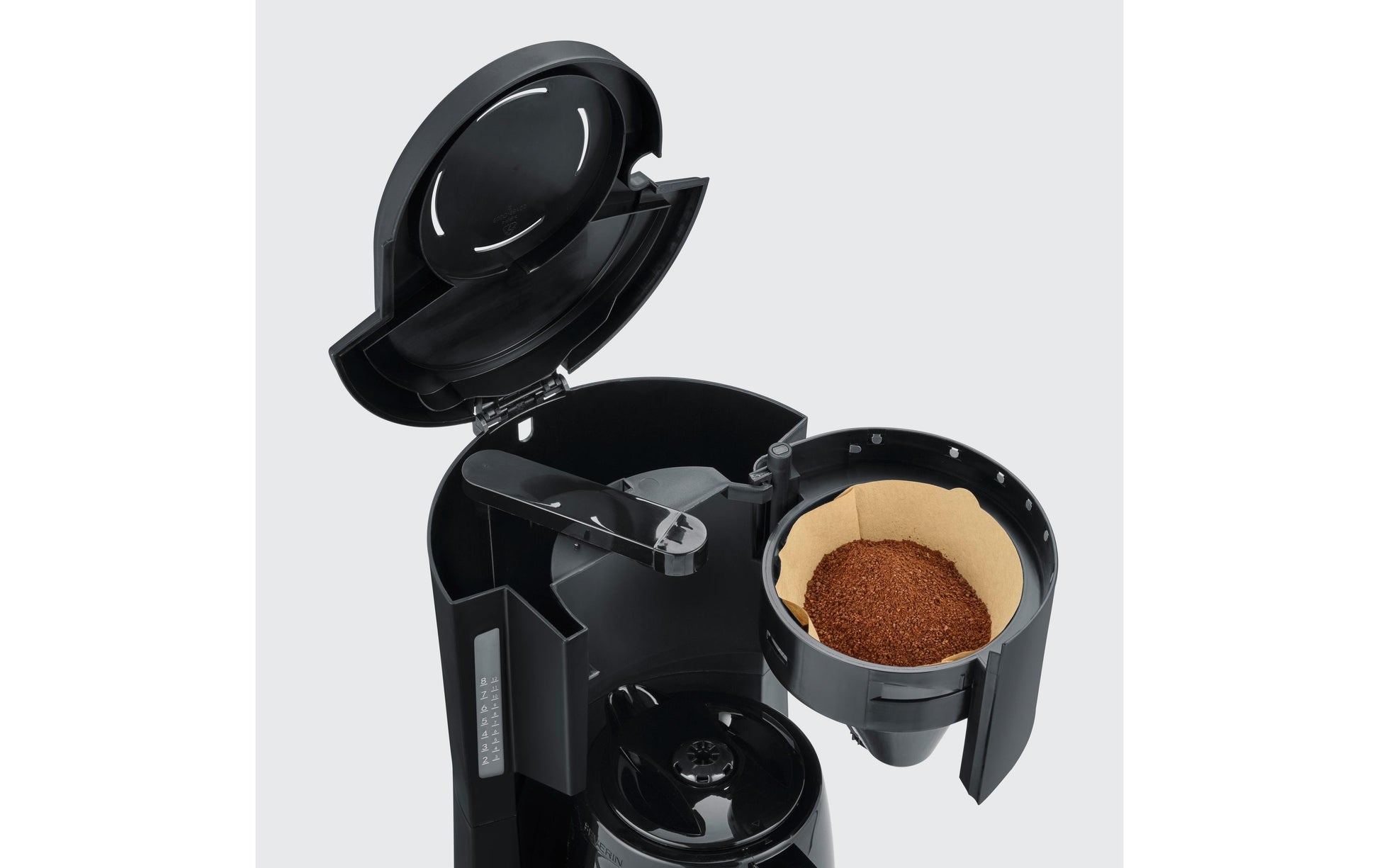Severin KA9307 Filterkaffeemaschine – 8 Tassen, 1 l, Karaffe, Schwarz