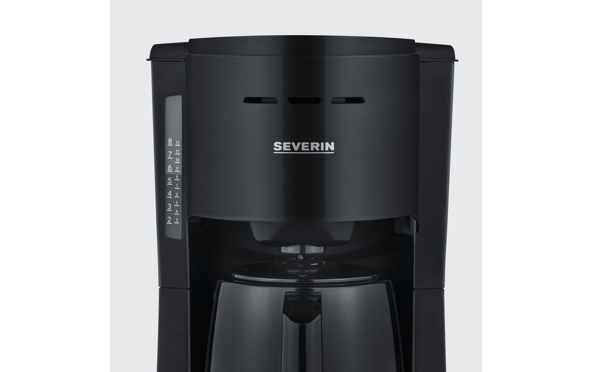 Severin KA9307 Filterkaffeemaschine – 8 Tassen, 1 l, Karaffe, Schwarz