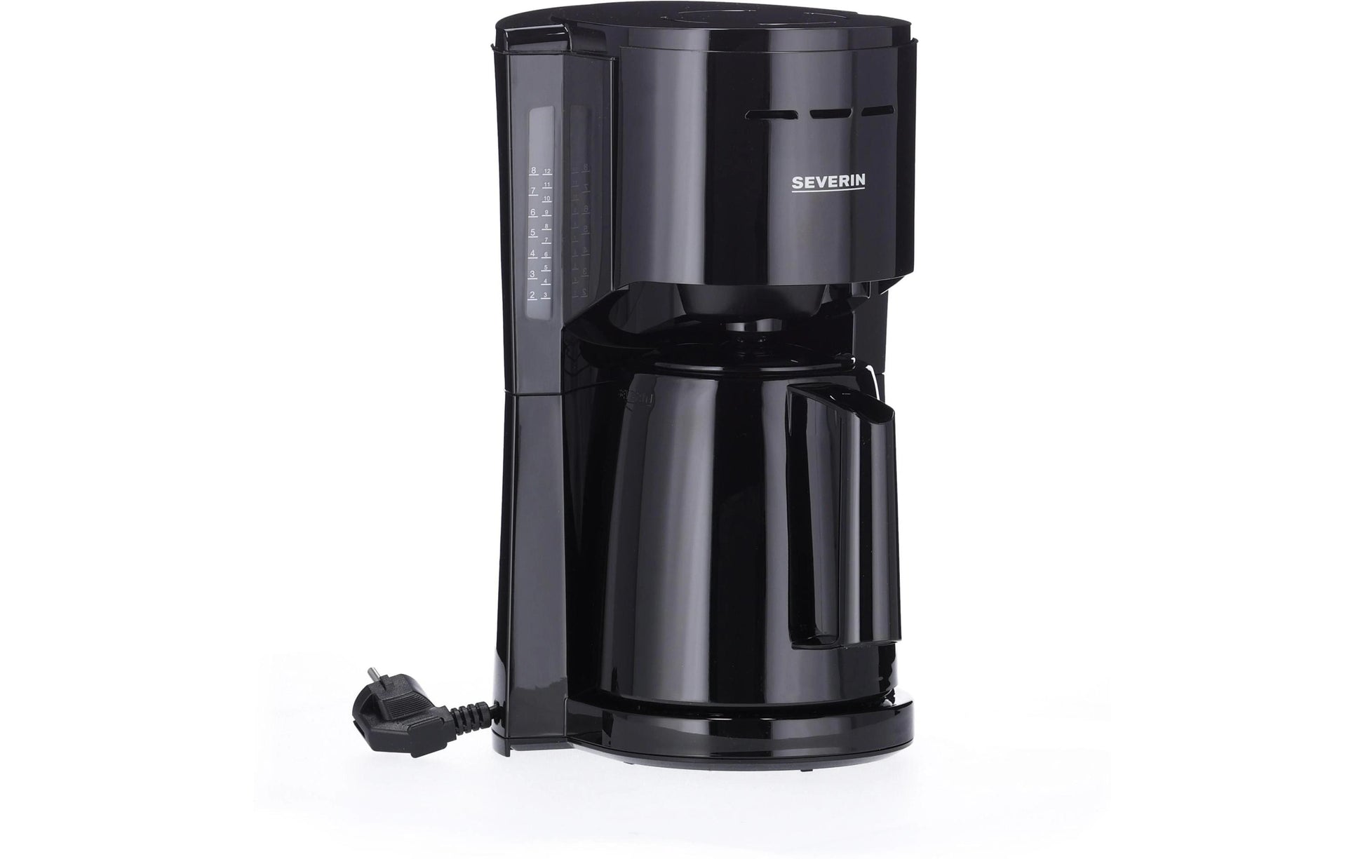Severin KA9307 Filterkaffeemaschine – 8 Tassen, 1 l, Karaffe, Schwarz