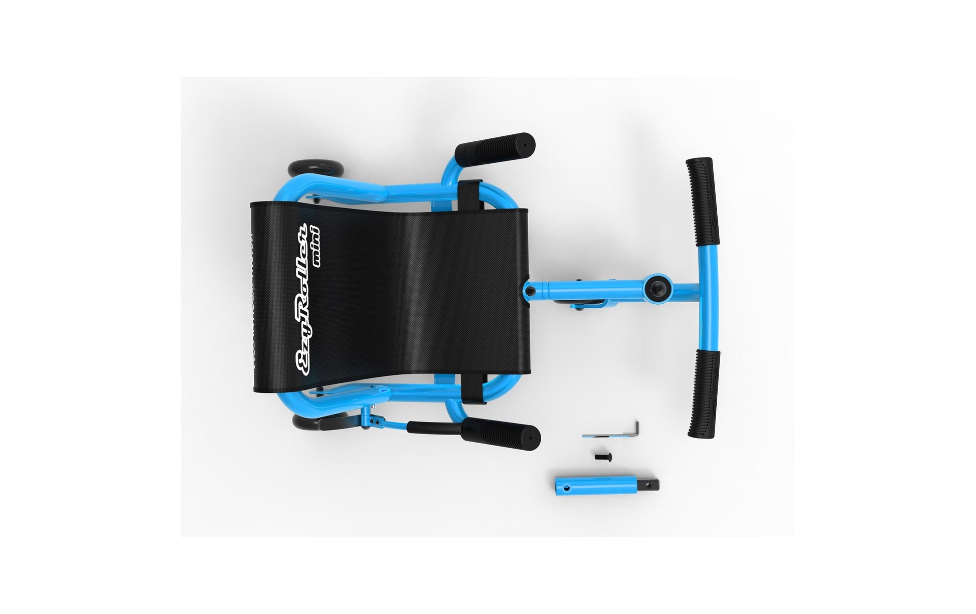 EzyRoller Classic Aufsitz-Go-Kart – Handbremse, Haltegriff, 3 Räder – 43 × 35 × 67 cm – ab 4 J. – blau