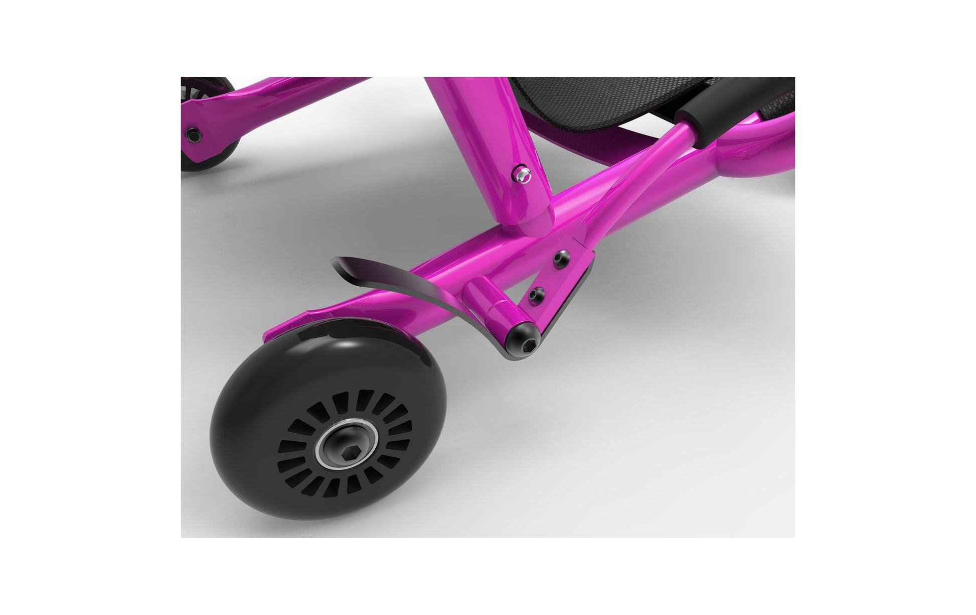 EzyRoller Aufsitz-Go-Kart – Schub-Antrieb, 3 Räder, Handbremse – 43 × 35 × 67 cm – ab 4 J.