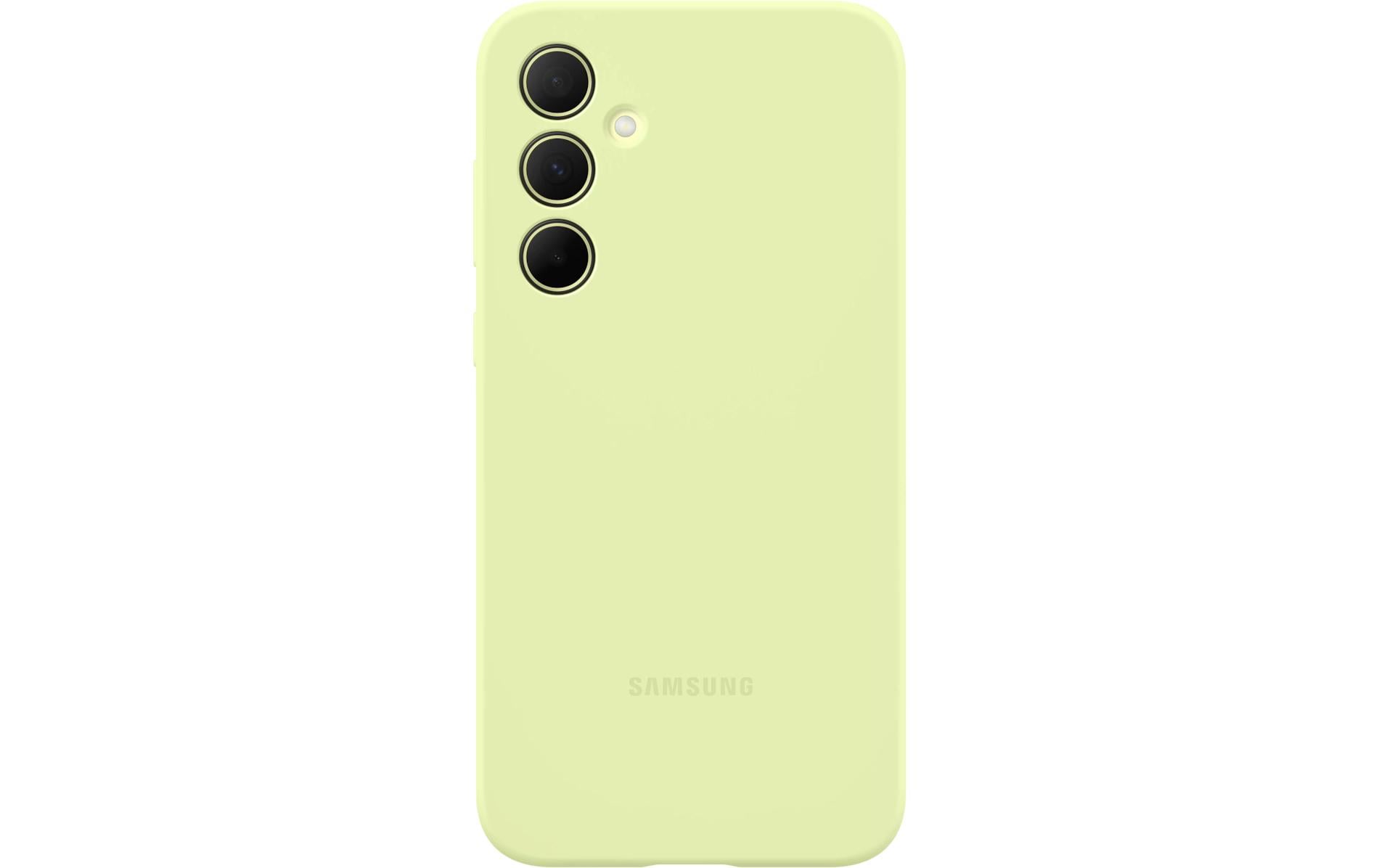 Samsung Backcover – für Samsung Galaxy A35 5G – Limette – Silikon, stossfest