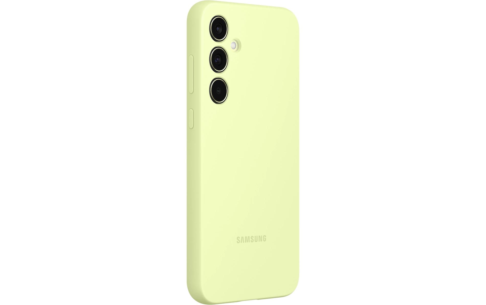 Samsung Backcover – für Samsung Galaxy A35 5G – Limette – Silikon, stossfest