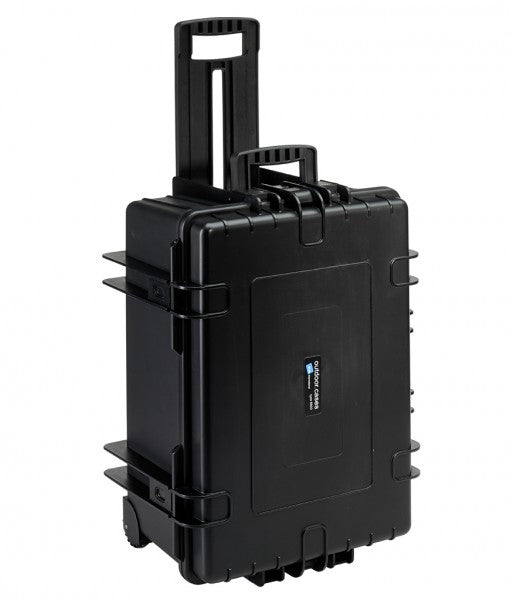 B&W Cases B&W – Outdoor-Koffer Typ 6800, Kunststoff (PP), Schwarz, staubgeschützt