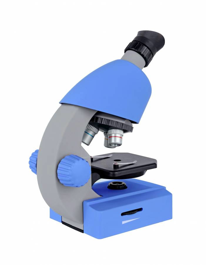 Bresser Optics Bresser Junior – Mikroskop-Bausatz, 40–640×, LED-Beleuchtung, ab 6 Jahren