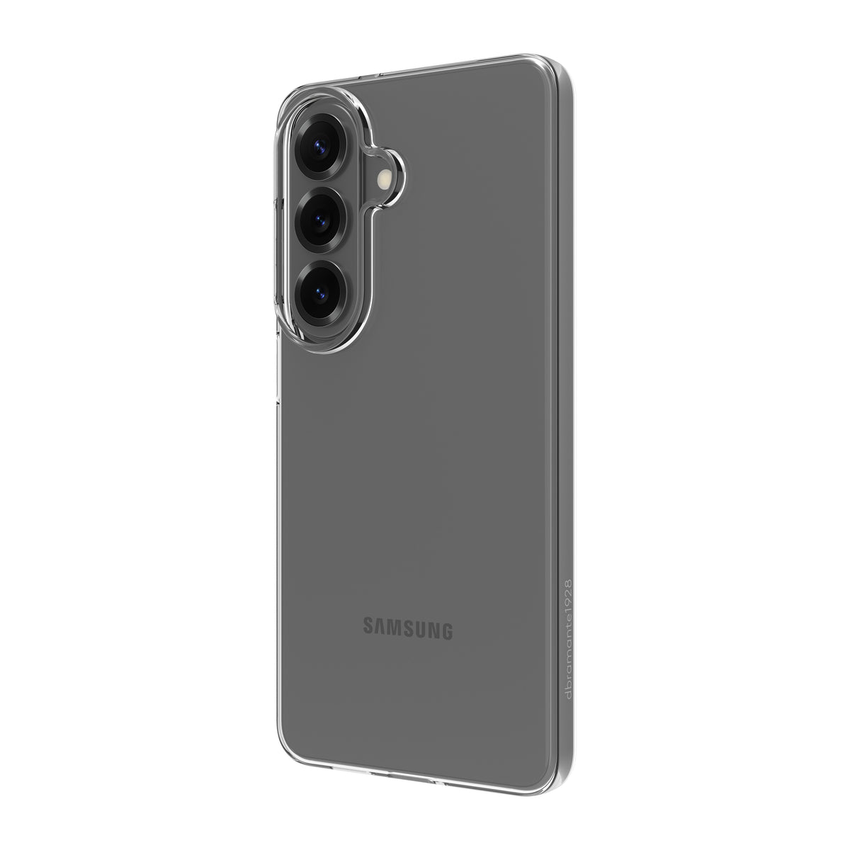 dbramante1928 Greenland Backcover – für Samsung Galaxy S26, recycelter Kunststoff, transparent