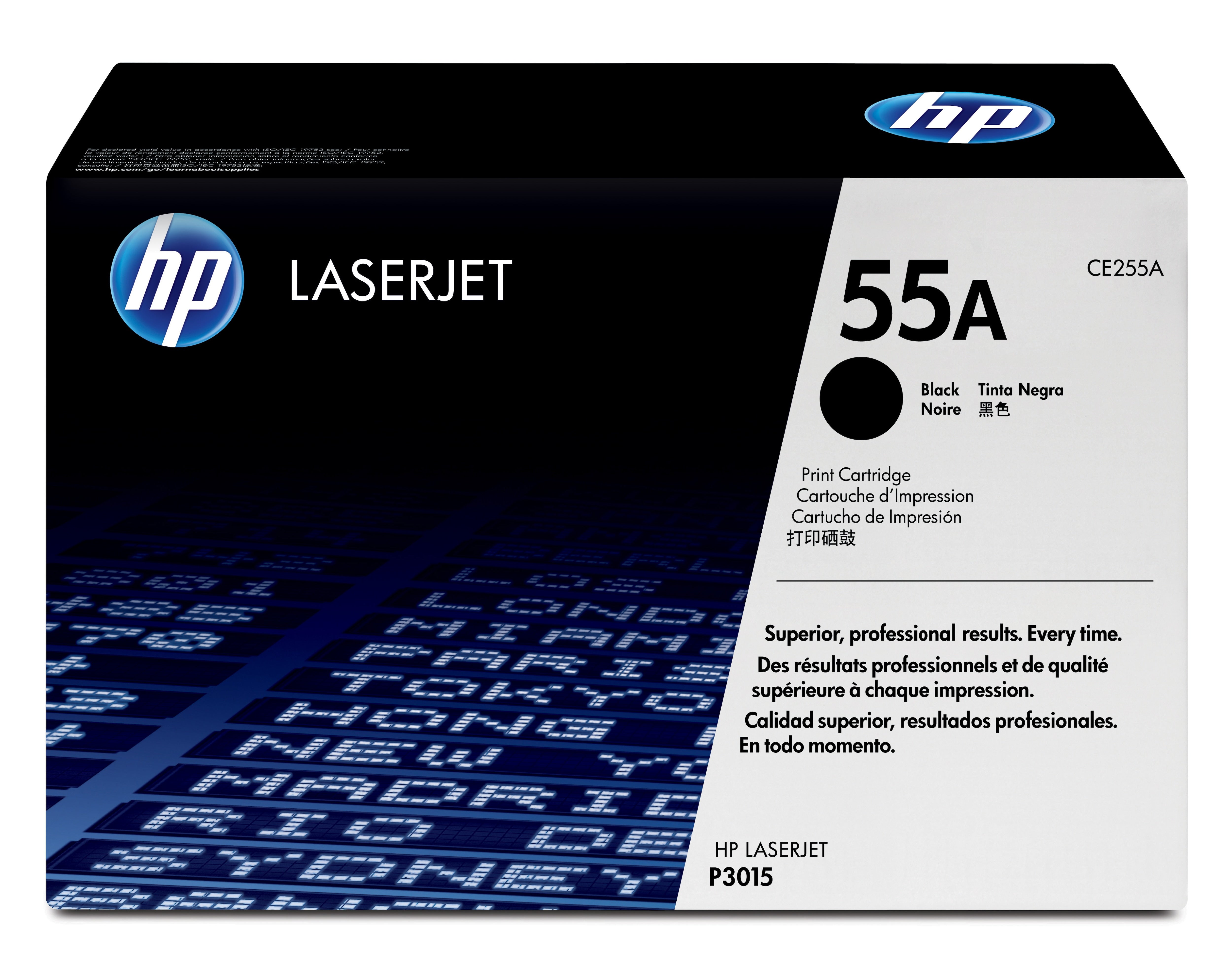 HP 55A (CE255A) Schwarz Toner – Original – 6'000 Seiten – für HP LaserJet Pro M521