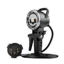 Godox AD-H600B Blitzkopf – mit Kabel – für Godox AD600B, AD600BM – Schwarz