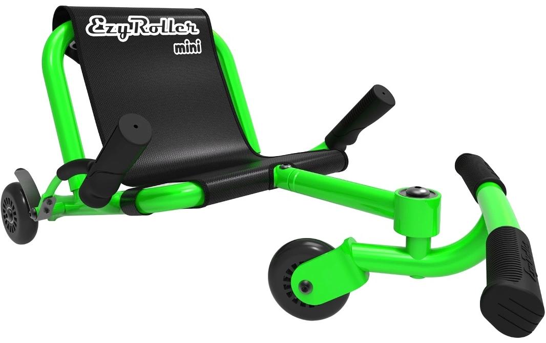 EzyRoller Aufsitz-Go-Kart – Drücken, 3 Räder – 43 × 35 × 67 cm – ab 4 J. – Stahl, Kunststoff – Schwarz/Grün